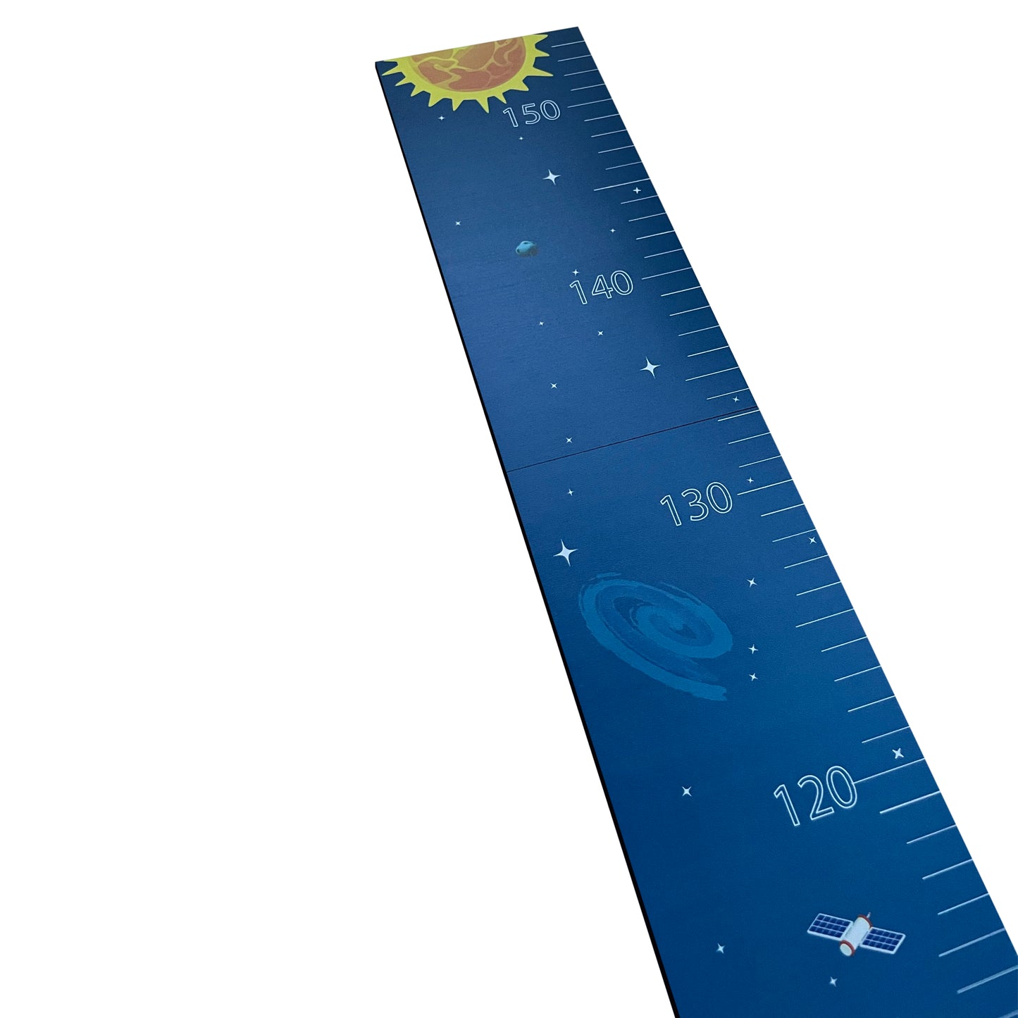 Visinometar za decu "svemir" (do 150 cm, drveni, samolepljivi)