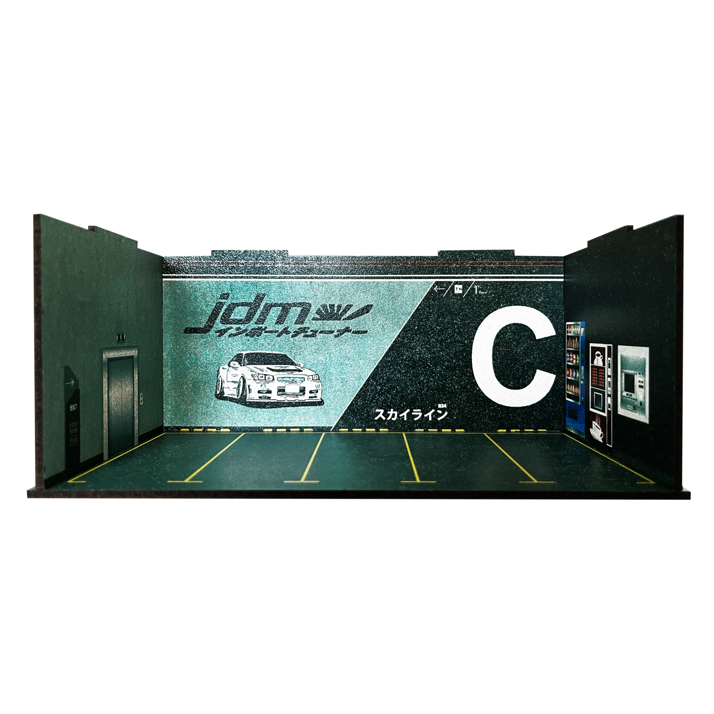 Auto garaža (garaža za autiće) "JDM-C"