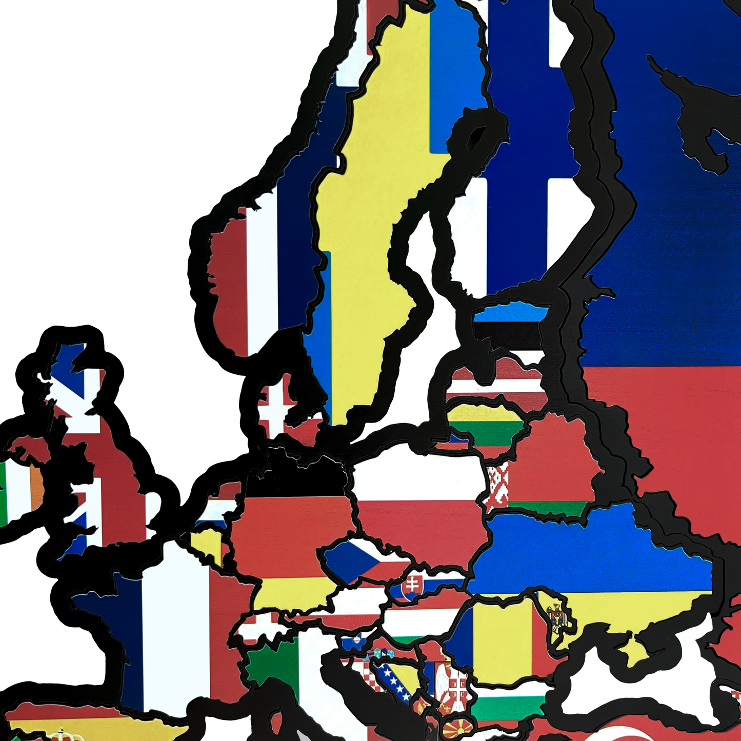 Interaktivna mapa sveta 190x130 cm