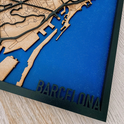 3D mapa grada "Barcelona"🇪🇸 - EPICPRODUCTION