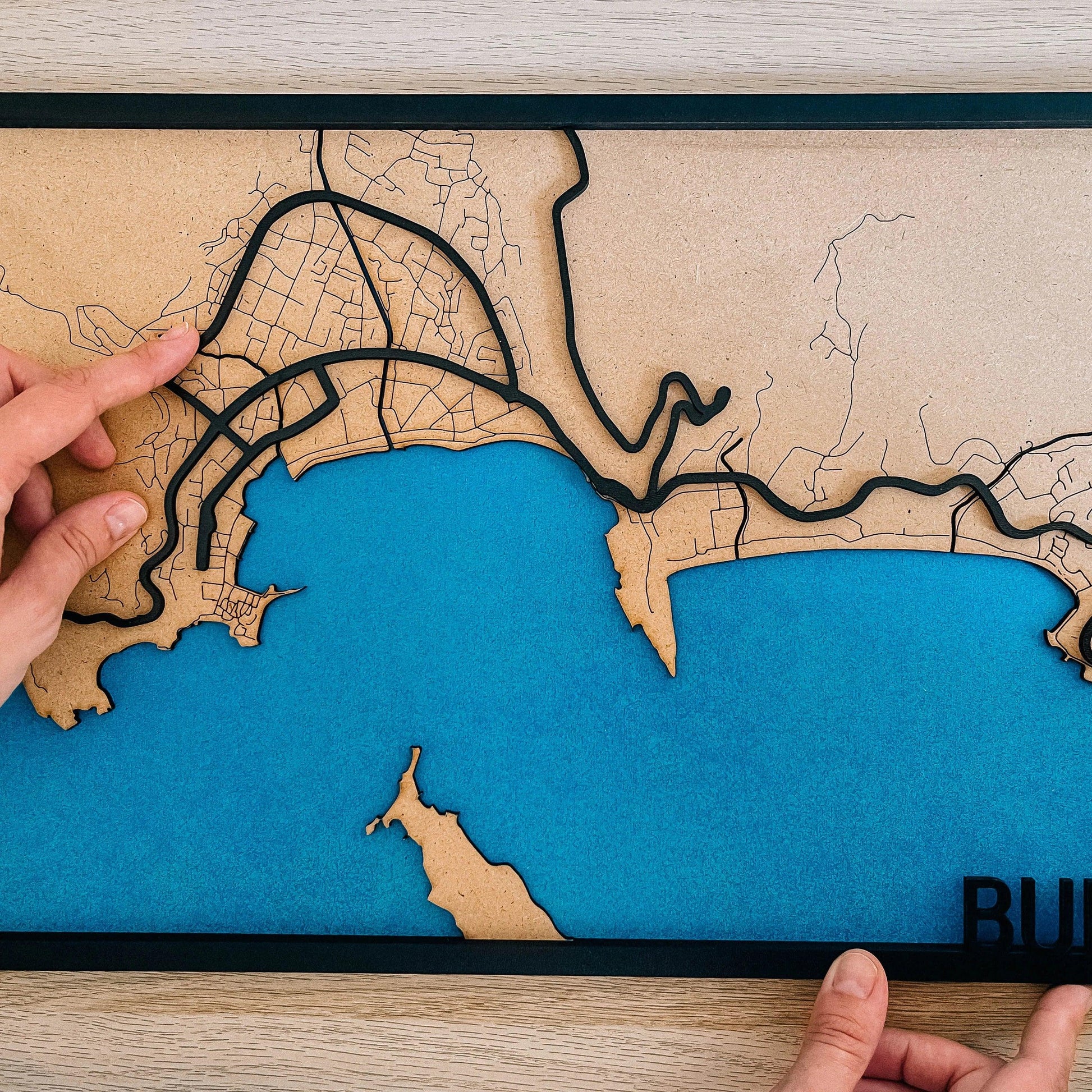 3D mapa grada "Budva"🇲🇪 - EPICPRODUCTION