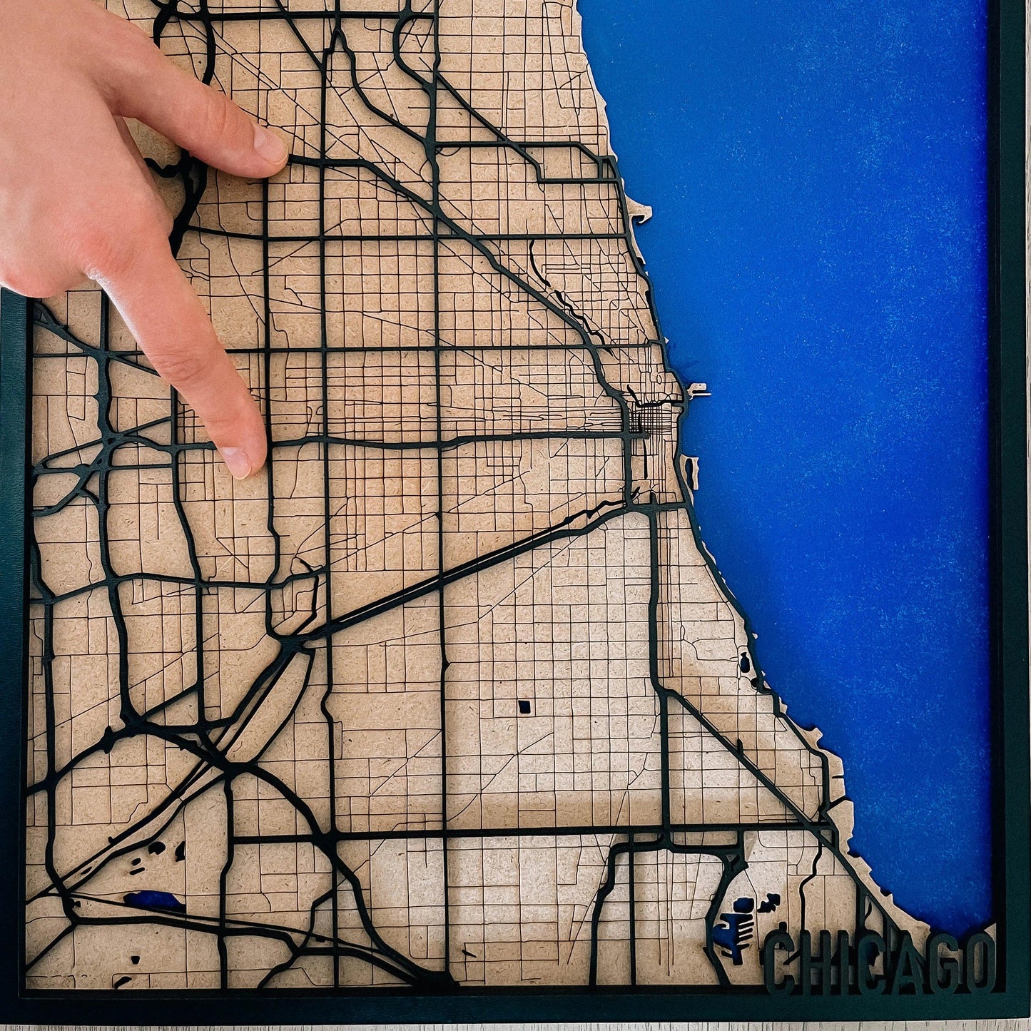 3D mapa grada "Chicago" - EPICPRODUCTION