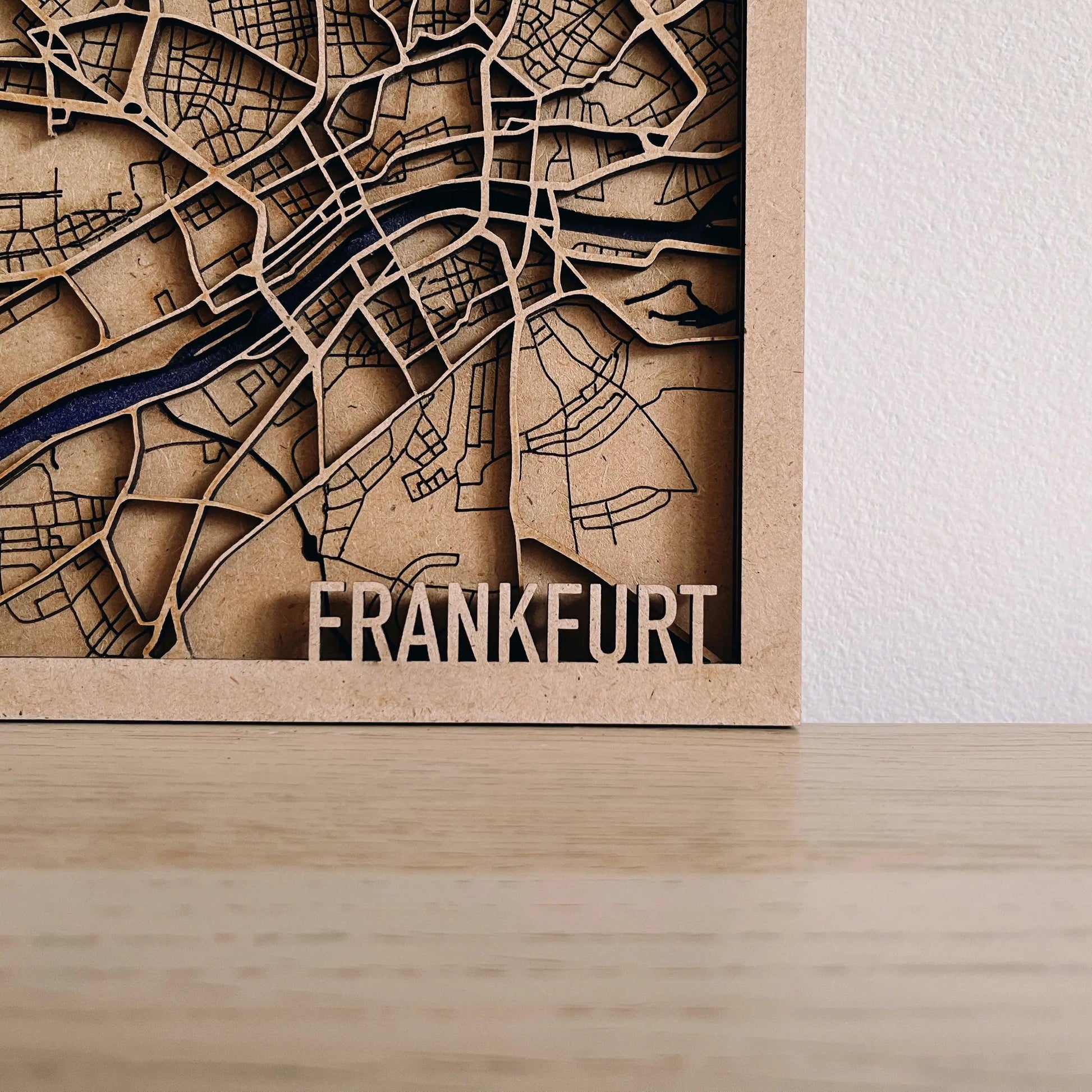 3D mapa grada "Frankfurt"🇩🇪 - EPICPRODUCTION