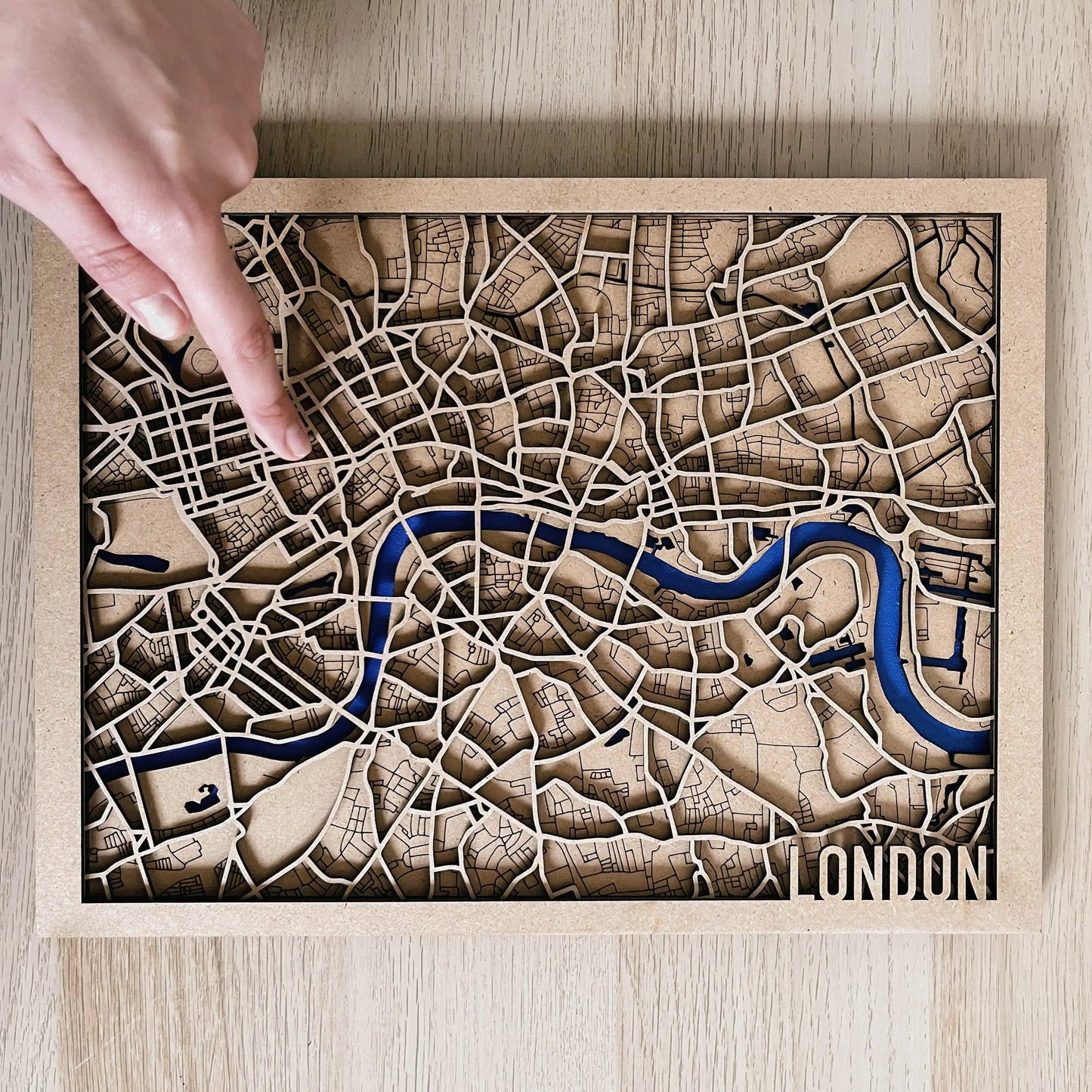 3D mapa grada "London"🇬🇧 - EPICPRODUCTION