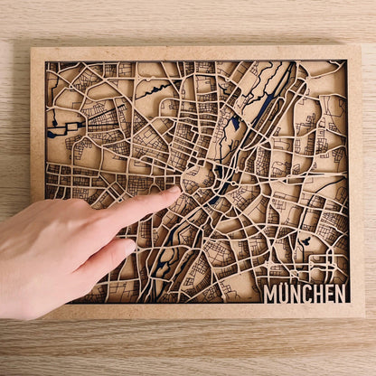 3D mapa grada "München"🇩🇪 - EPICPRODUCTION