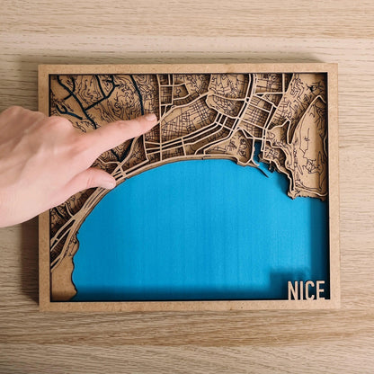 3D mapa grada "Nice"🇫🇷 - EPICPRODUCTION