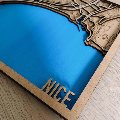 3D mapa grada "Nice"🇫🇷 - EPICPRODUCTION