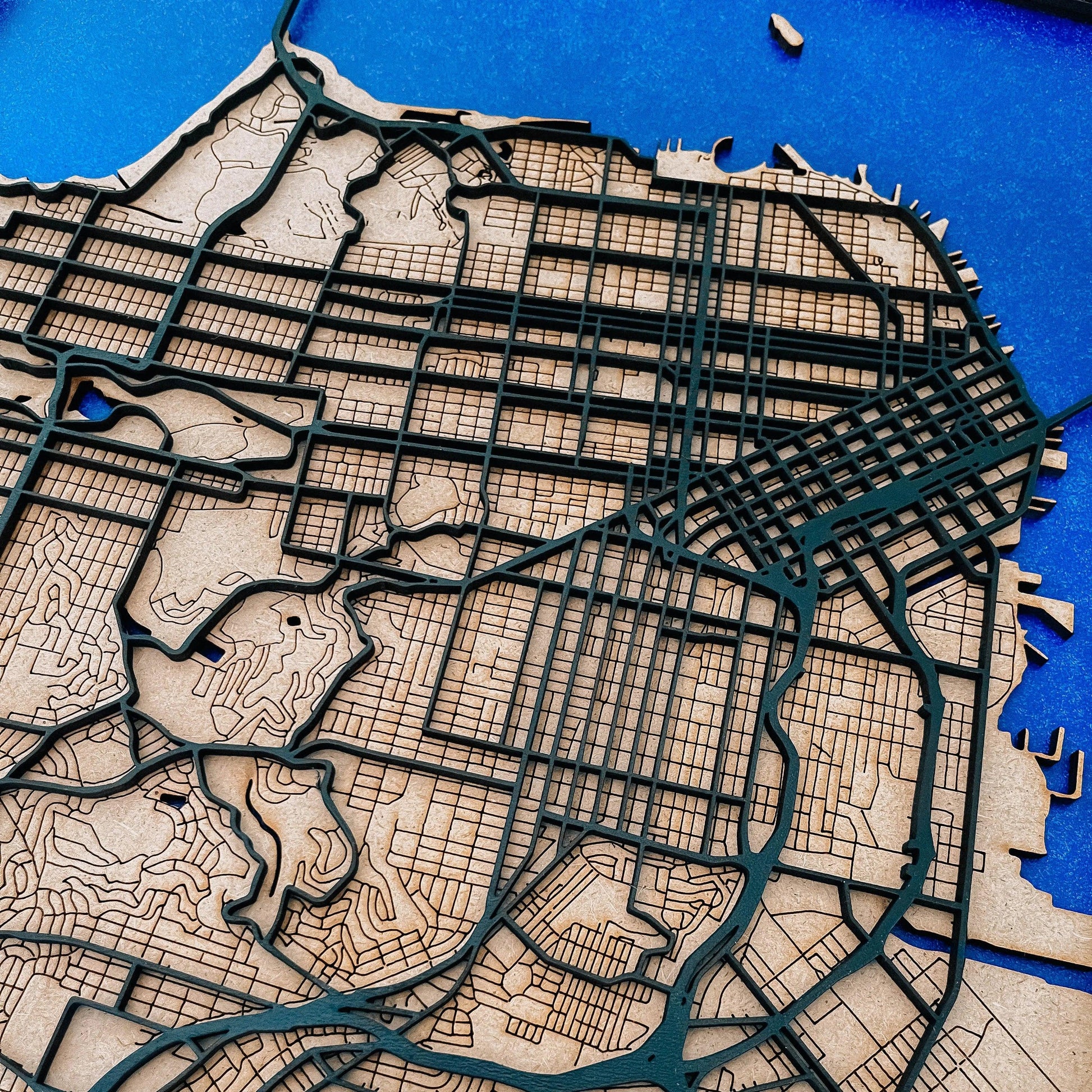 3D mapa grada "San-Francisko" - EPICPRODUCTION