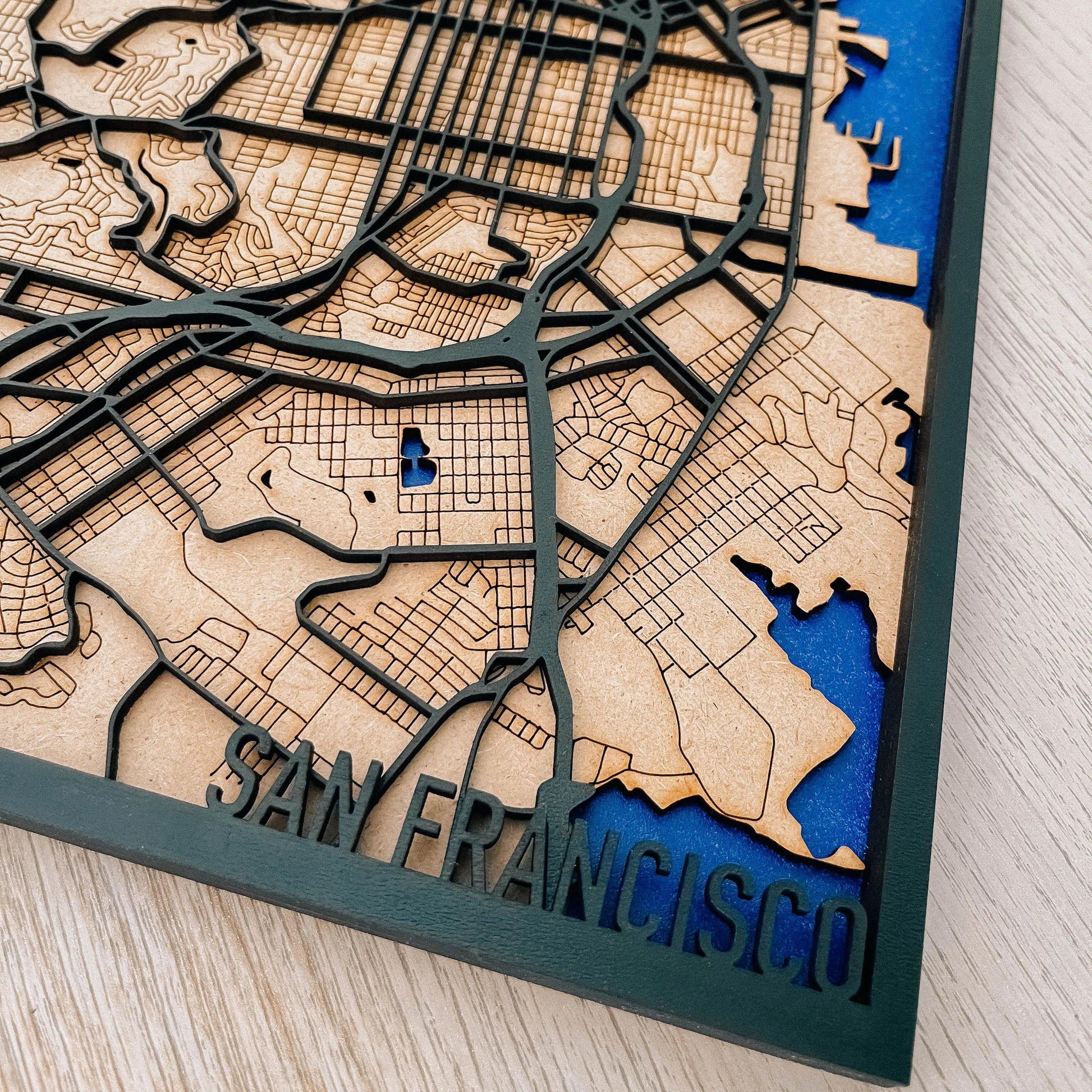 3D mapa grada "San-Francisko" - EPICPRODUCTION