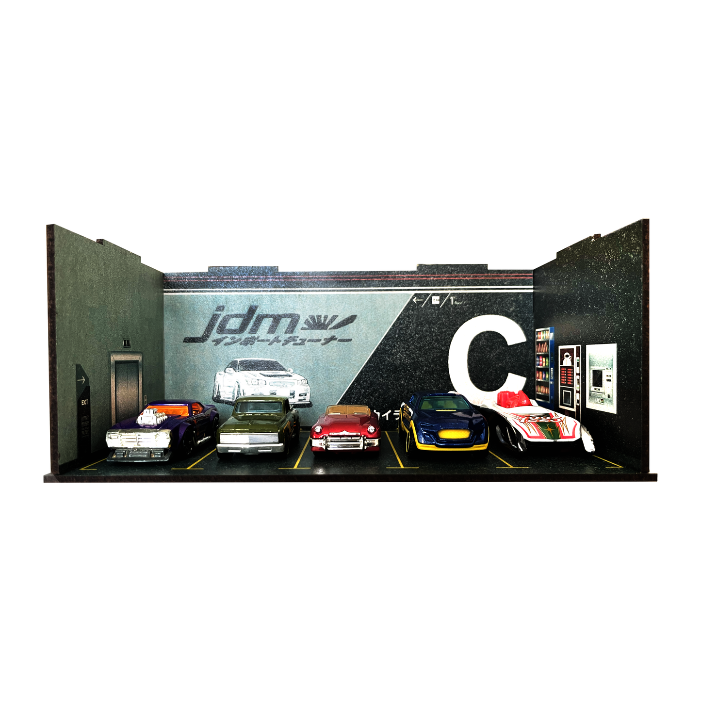 Auto garaža (garaža za autiće) "JDM-C"