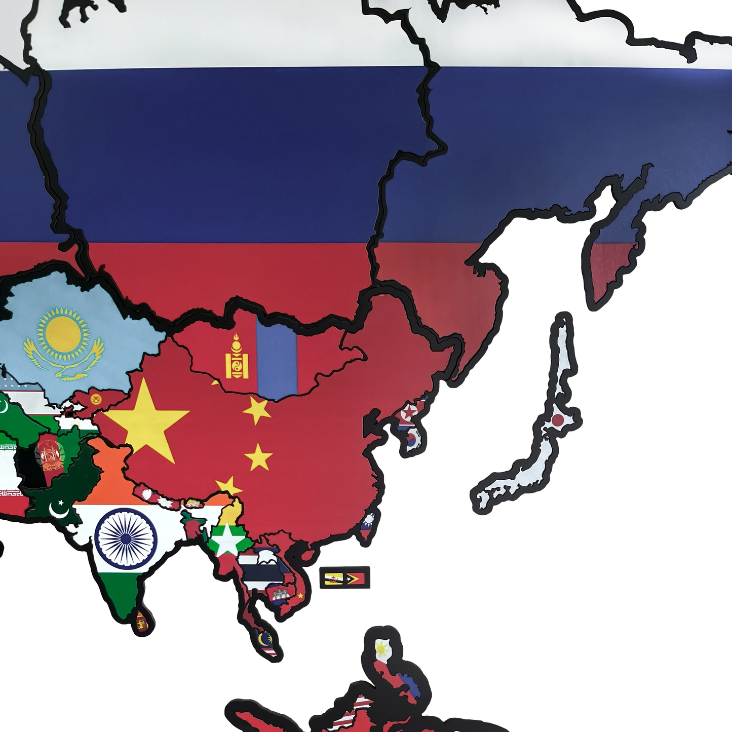 Interaktivna mapa sveta 190x130 cm