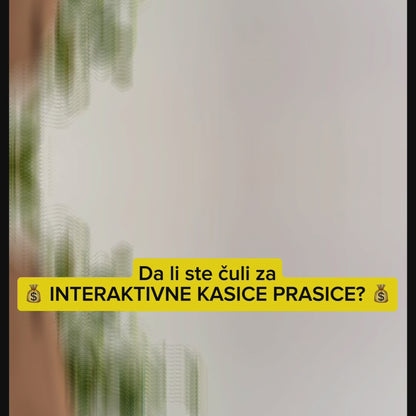 Kasica prasica (kasica za novac) MIX EUR x 256 (5K EUR, Braon)