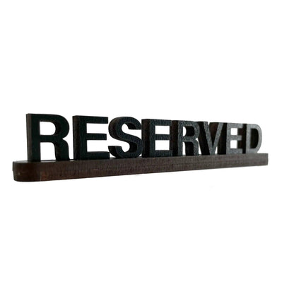 Znak za sto "Reserved" za restorane i kafice - EPICPRODUCTION